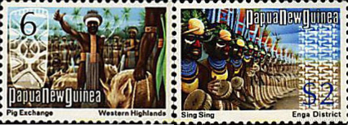 Sellos: 227330 MNH PAPUA NUEVA GUINEA 1973 MOTIVOS VARIOS