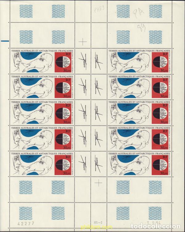 Sellos: 583868 MNH ANTARTIDA FRANCESA 1985 FOCAS