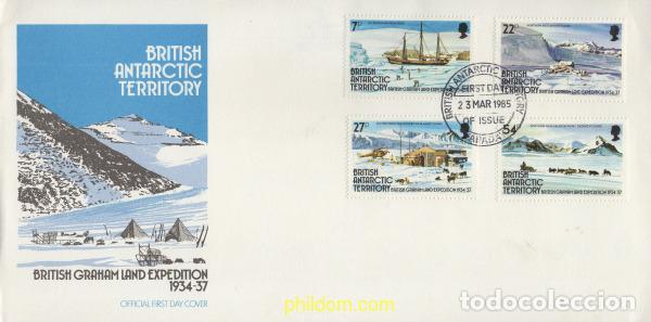 Sellos: 402908 MNH ANTARTIDA BRITANICA 1985 50 ANIVERSARIO DE LA EXPEDICION BRITANICA A GRAHA