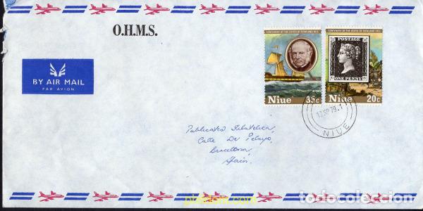 Sellos: 678314 MNH NIUE 1979 CENTENARIO DE LA MUERTE DE SIR ROWLAND HILL