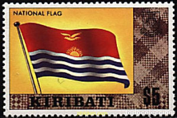 Francobolli: 92420 MNH KIRIBATI 1980 BANDERA
