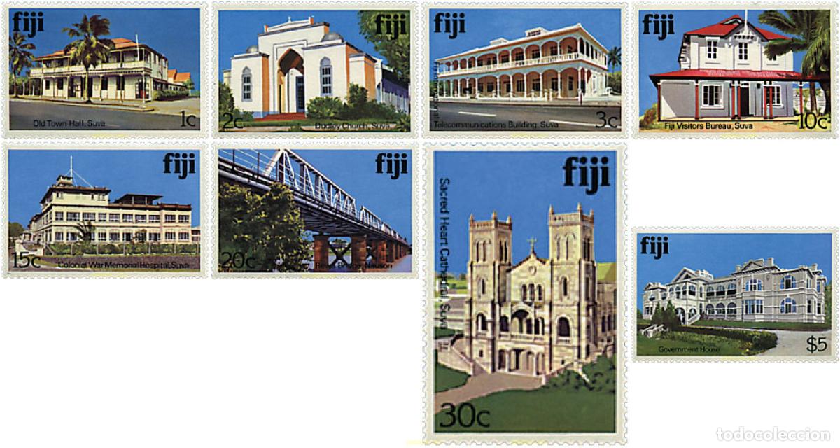 Sellos: 209982 MNH FIJI 1979 EDIFICIOS Y CONSTRUCCIONES - Foto 1