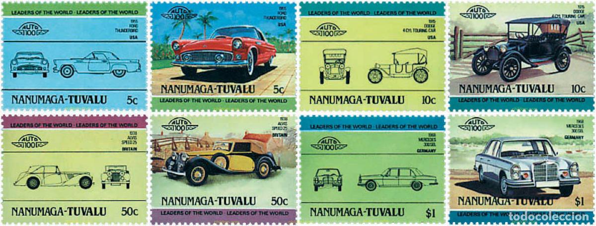 Sellos: 46257 MNH TUVALU. Nanumaga 1984 AUTOMOVILES