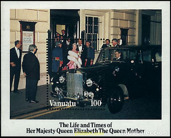 Sellos: 42727 MNH VANUATU 1985 85 ANIVERSARIO DE LA REINA MADRE