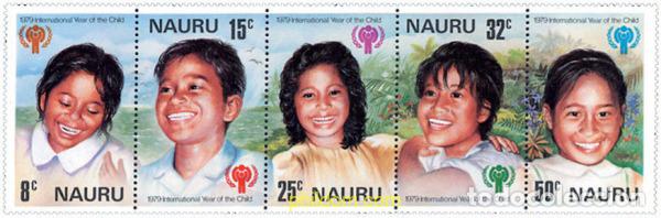 Sellos: 125746 MNH NAURU 1979 A&Ntilde;O INTERNACIONAL DEL NI&Ntilde;O