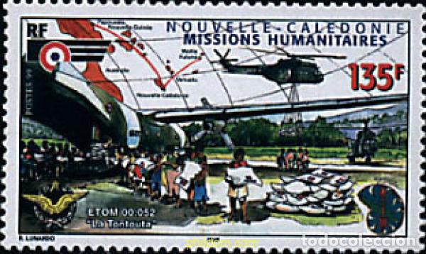 Sellos: 40753 MNH NUEVA CALEDONIA 1999 MISIONES HUMANITARIAS