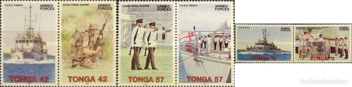 Sellos: 365858 MNH TONGA 1991 FUERZAS ARMADAS