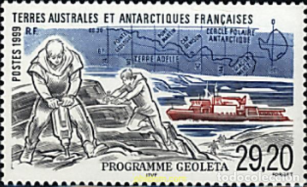 Sellos: 40948 MNH ANTARTIDA FRANCESA 1999 PROGRAMA GEOLETA