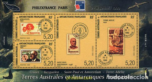 Sellos: 54920 MNH ANTARTIDA FRANCESA 1999 PHILEXFRANCE 99. EXPOSICION FILATELICA INTERNACIONAL