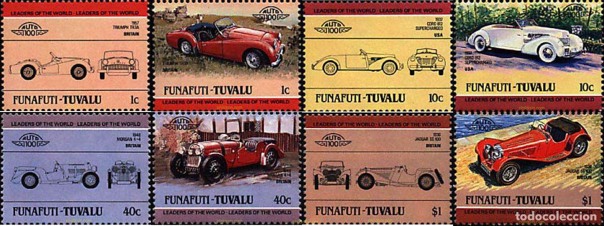 Sellos: 46379 MNH TUVALU. Funafuti 1984 AUTOMOVILES
