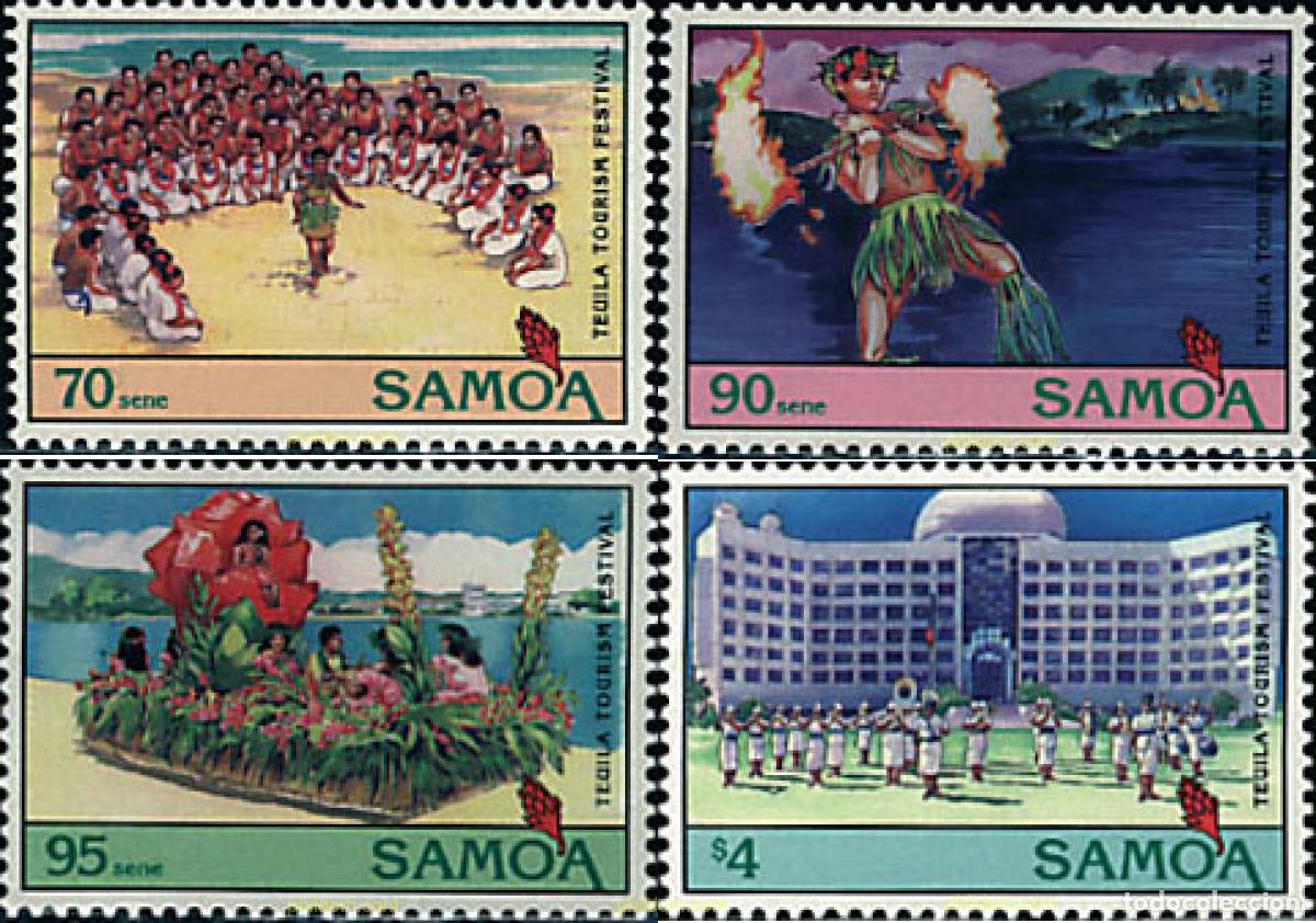 Sellos: 47082 MNH SAMOA 1994 FESTIVAL TURISTICO