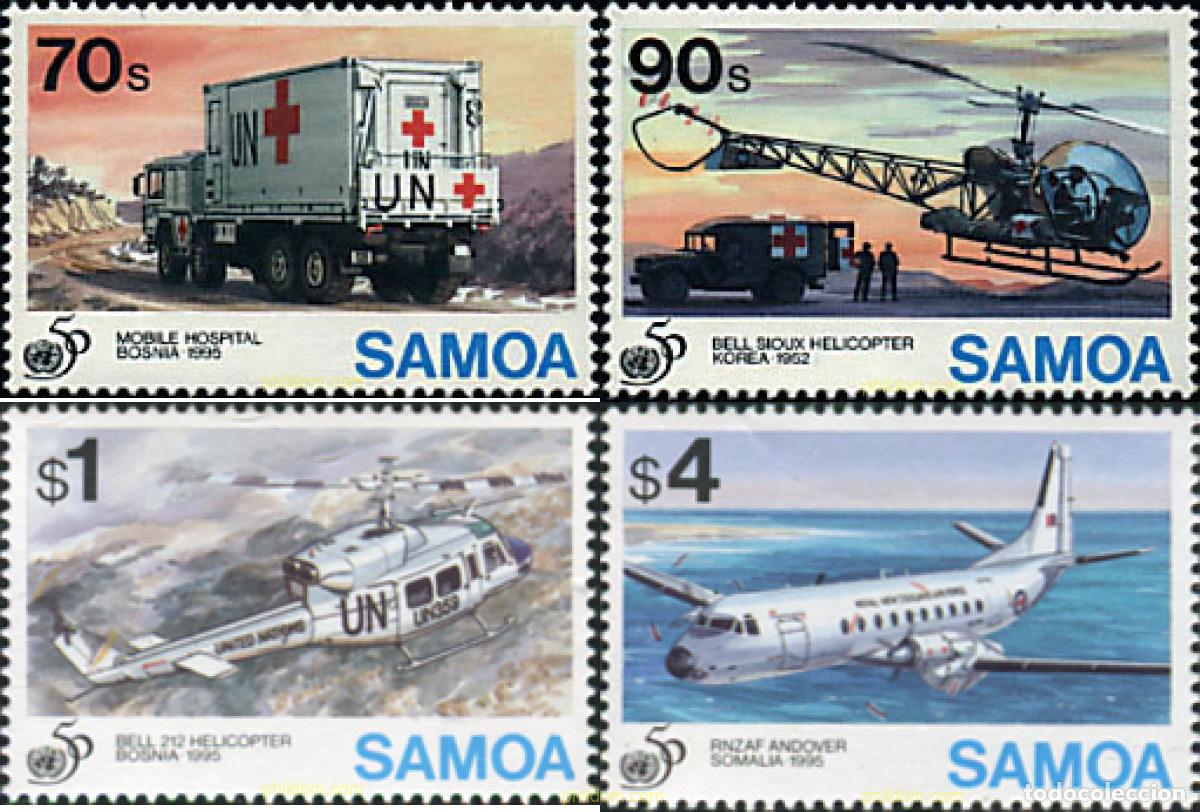 Sellos: 45559 MNH SAMOA 1995 50 ANIVERSARIO DE LA ONU