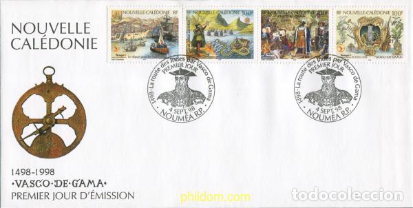 Sellos: 416928 MNH NUEVA CALEDONIA 1998 PORTUGAL 98. EXPOSICION FILATELICA MUNDIAL. 500 ANIVERSARIO DEL DES