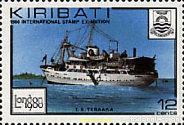 Sellos: 679120 MNH KIRIBATI 1980 LONDON 80. EXPOSICION FILATELICA INTERNACIONAL