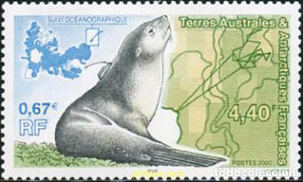 Sellos: 63859 MNH ANTARTIDA FRANCESA 2000 FAUNA