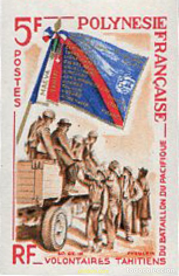 Sellos: 19903 MNH POLINESIA FRANCESA 1964 VOLUNTARIOS DEL BATALLON DEL PACIFICO