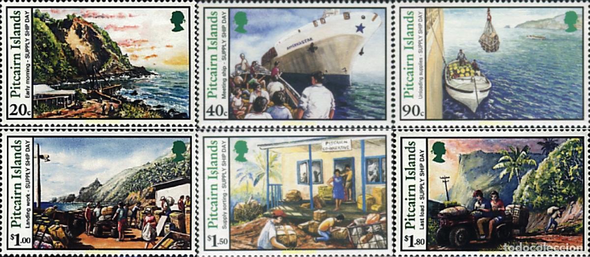 Sellos: 43986 MNH PITCAIRN Islas 1996 DIA DE APROVISIONAMIENTO DE LA ISLA