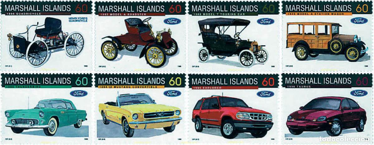 Sellos: 46365 MNH MARSHALL Islas 1996 CENTENARIO DE HENRY FORD