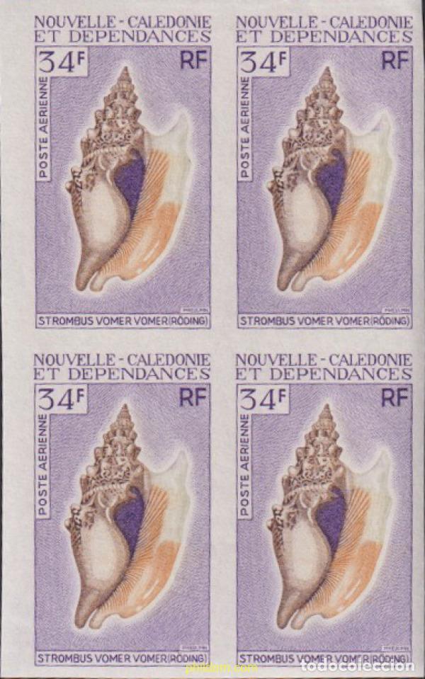 Sellos: 626915 MNH NUEVA CALEDONIA 1970 CONCHAS