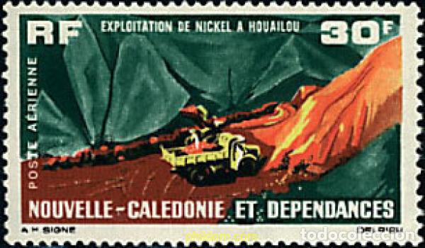 Sellos: 45400 MNH NUEVA CALEDONIA 1964 EXPLOTACION DEL NIQUEL