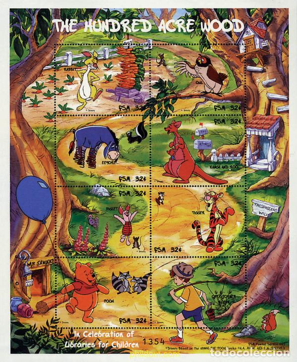 Sellos: 183068 MNH MICRONESIA 1998 WINNIE POOH