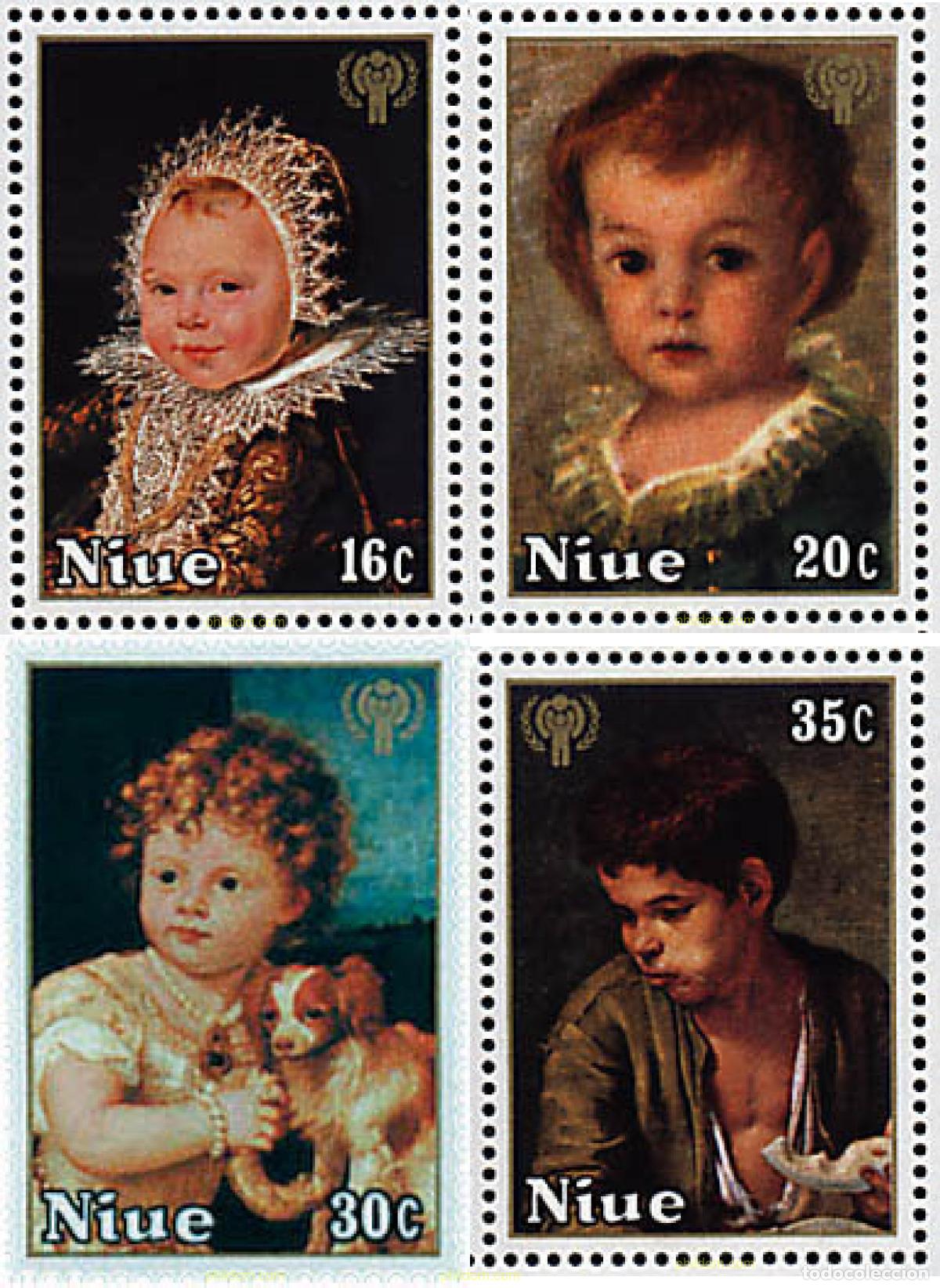 Sellos: 56342 MNH NIUE 1979 A&Ntilde;O INTERNACIONAL DEL NI&Ntilde;O