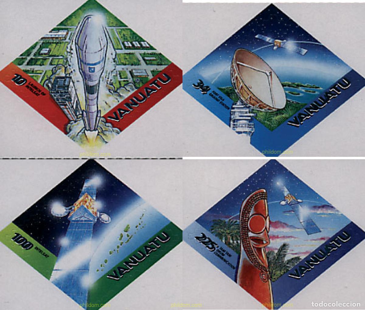 Sellos: 71812 MNH VANUATU 2000 SATELITE INTELSAT 802