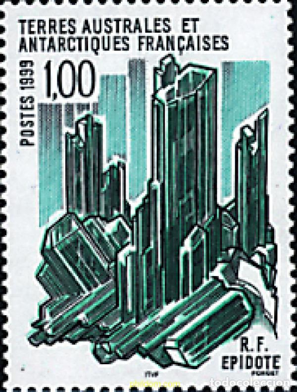 Sellos: 50976 MNH ANTARTIDA FRANCESA 1999 CRISTALIZACION MINERAL