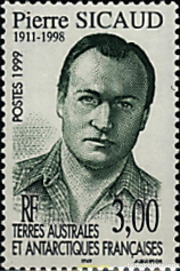 Sellos: 50974 MNH ANTARTIDA FRANCESA 1999 HOMENAJE A PIERRE SICAUD