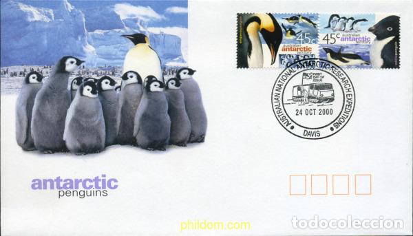 Sellos: 367449 MNH ANTARTIDA AUSTRALIANA 2000 FAUNA ANTARTICA