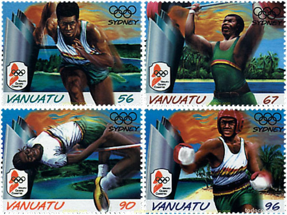 Sellos: 71811 MNH VANUATU 2000 27 JUEGOS OLIMPICOS VERANO SYDNEY 2000