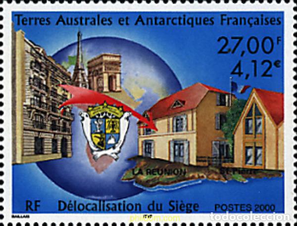 Sellos: 63865 MNH ANTARTIDA FRANCESA 2000 NUEVA SEDE