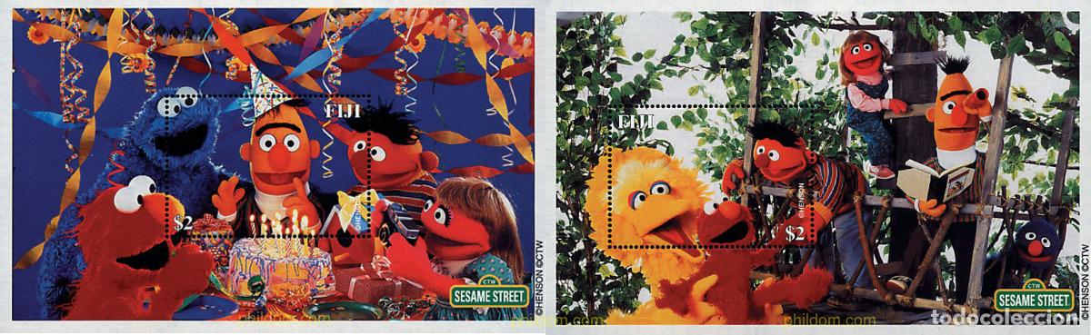 Sellos: 58416 MNH FIJI 2000 BARRIO SESAMO