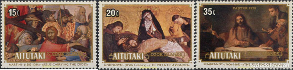 Sellos: 53363 MNH AITUTAKI 1978 PINTURAS DEL MUSEO DEL LOUVRE