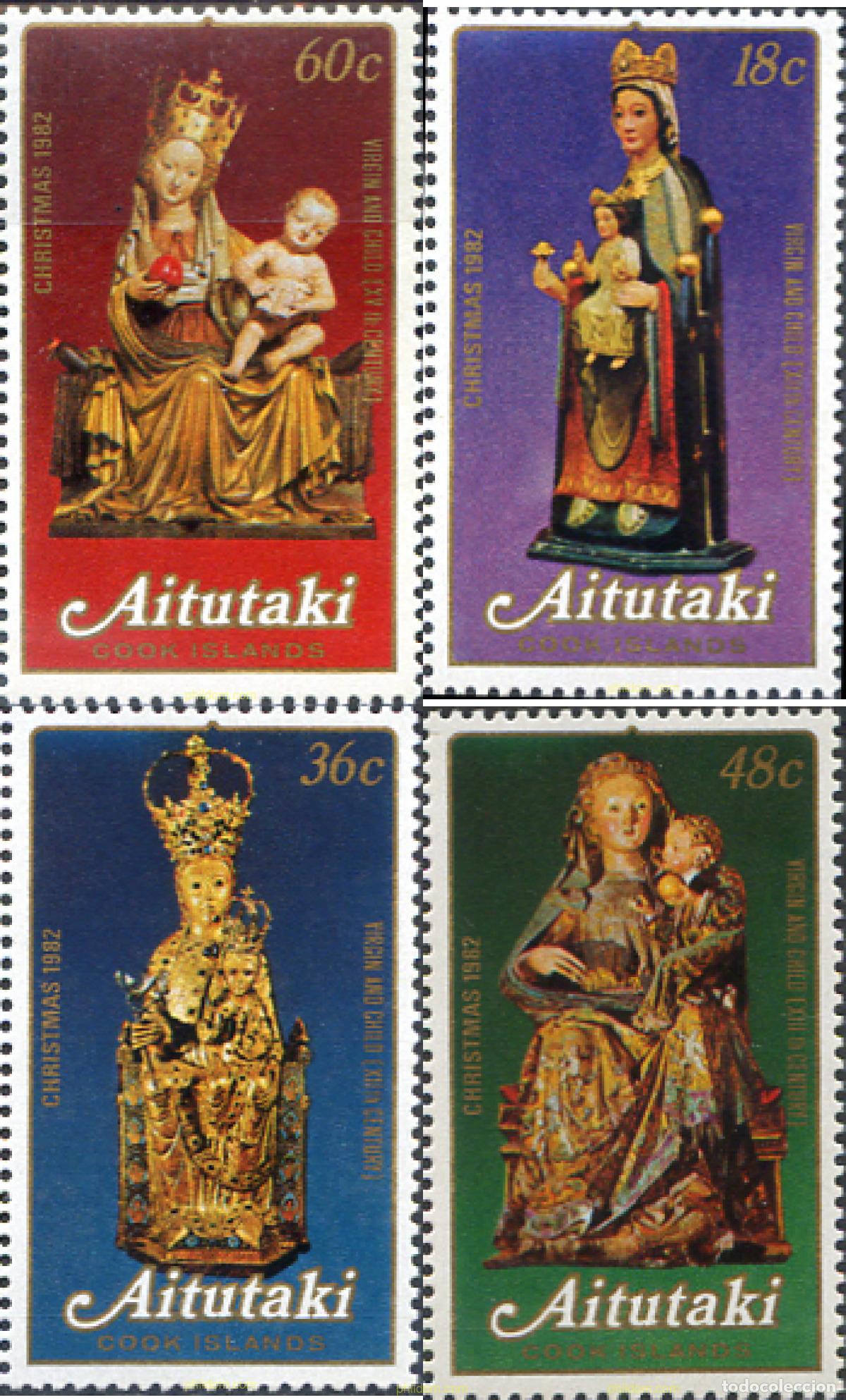 Sellos: 53463 MNH AITUTAKI 1982 NAVIDAD. NACIMIENTO DEL PRINCIPE GUILLERMO