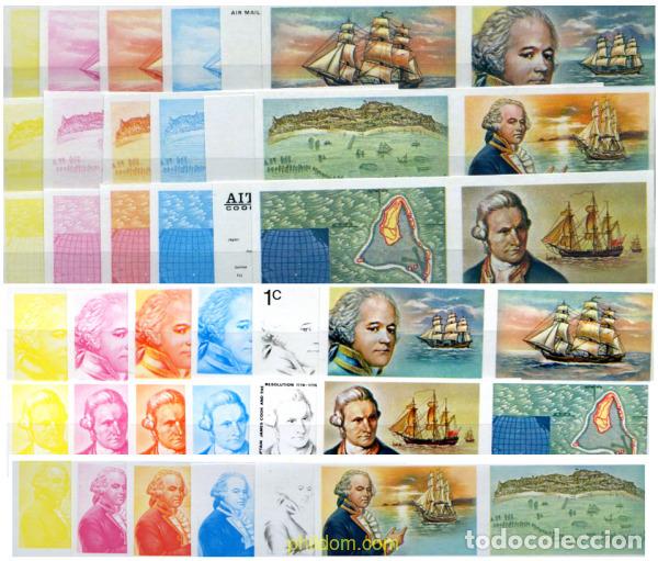 Sellos: 201248 MNH AITUTAKI 1974 DESCUBRIMIENTO DE AITUTAKI POR WILLIAM BLIGH