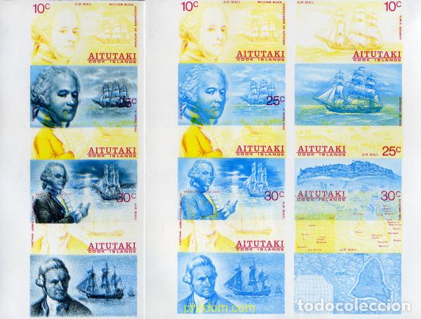 Sellos: 201262 MNH AITUTAKI 1974 DESCUBRIMIENTO DE AITUTAKI POR WILLIAM BLIGH