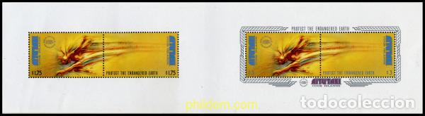 Sellos: 201722 MNH AITUTAKI 1990 PROTECCION DEL MEDIO AMBIENTE