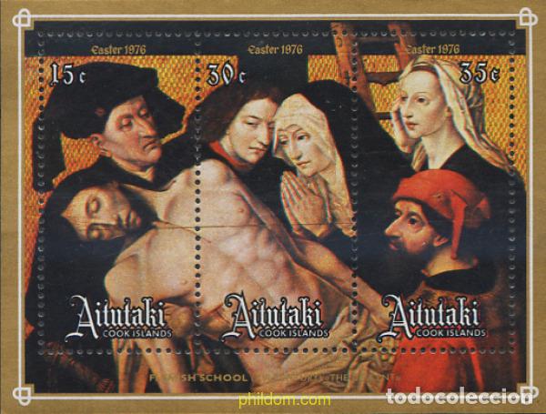 Sellos: 53598 MNH AITUTAKI 1976 PINTURAS