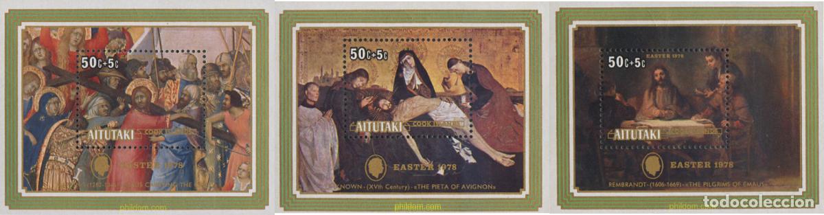 Sellos: 53627 MNH AITUTAKI 1978 PINTURAS DEL MUSEO DEL LOUVRE