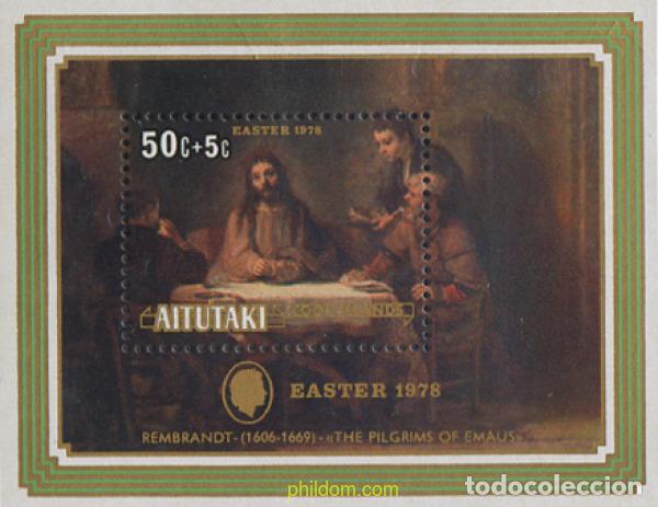 Sellos: 679519 MNH AITUTAKI 1978 PINTURAS DEL MUSEO DEL LOUVRE
