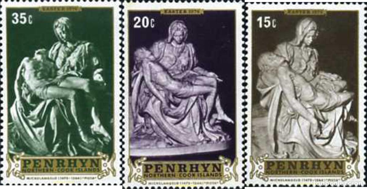 Sellos: 54941 MNH PENRHYN 1976 PASCUA