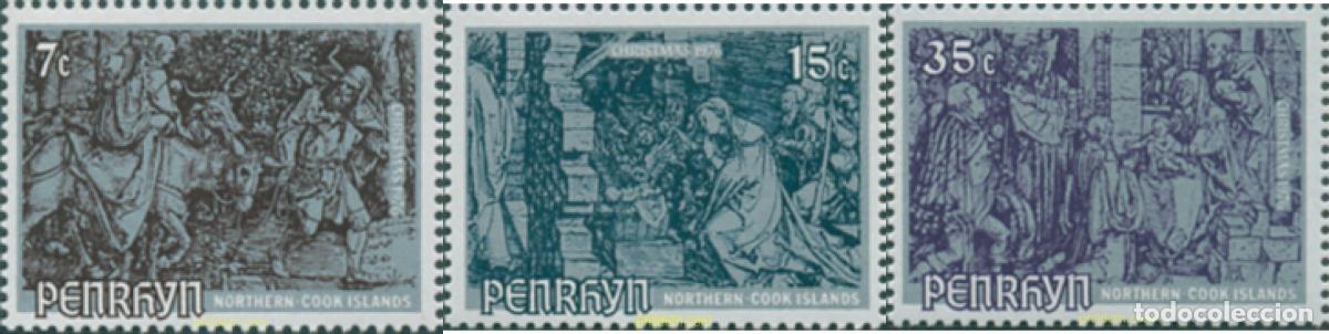 Sellos: 54883 MNH PENRHYN 1976 NAVIDAD
