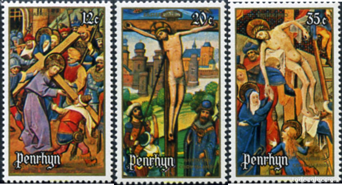 Sellos: 54889 MNH PENRHYN 1980 PASCUA