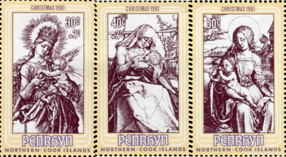 Francobolli: 54899 MNH PENRHYN 1981 NAVIDAD