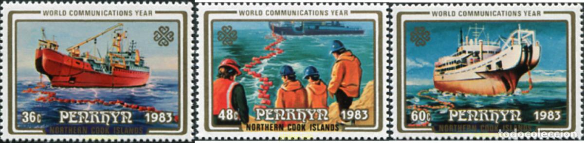 Stamps: 54903 MNH PENRHYN 1983 A&Ntilde;O INTERNACIONAL DE LAS TELECOMUNICACIONES