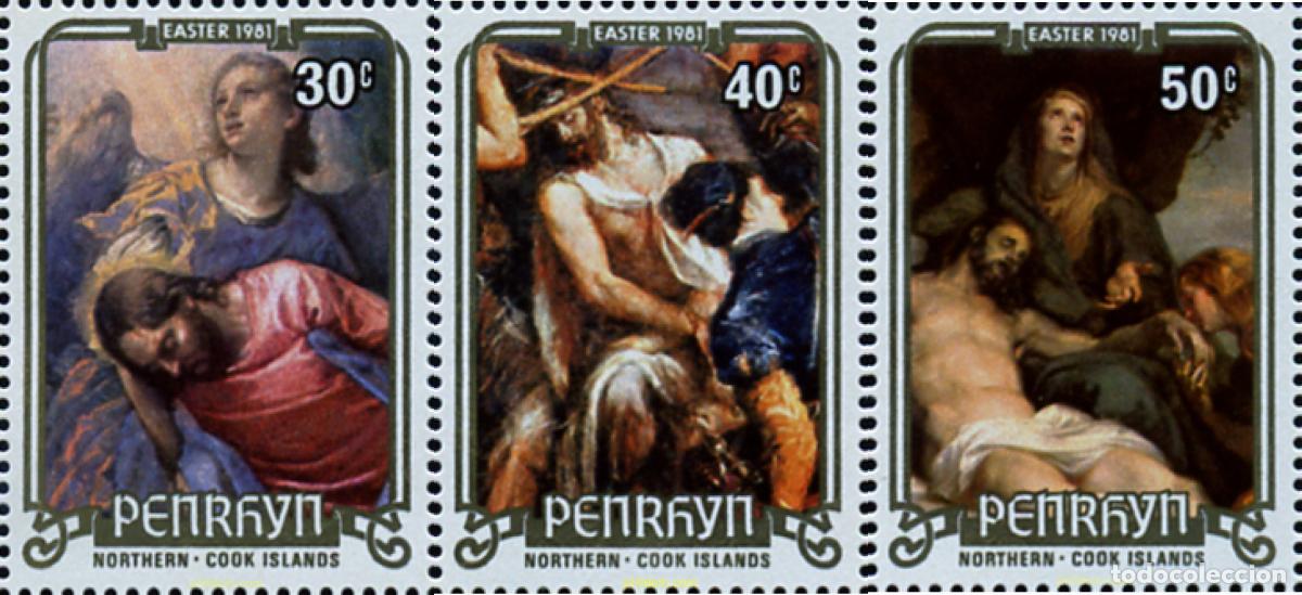 Sellos: 54892 MNH PENRHYN 1981 PASCUA