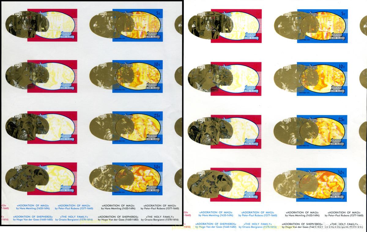Sellos: 221082 MNH PENRHYN 1974 NAVIDAD