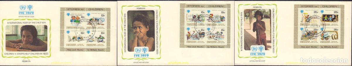 Sellos: 557465 MNH PENRHYN 1979 A&Ntilde;O INTERNACIONAL DEL NI&Ntilde;O