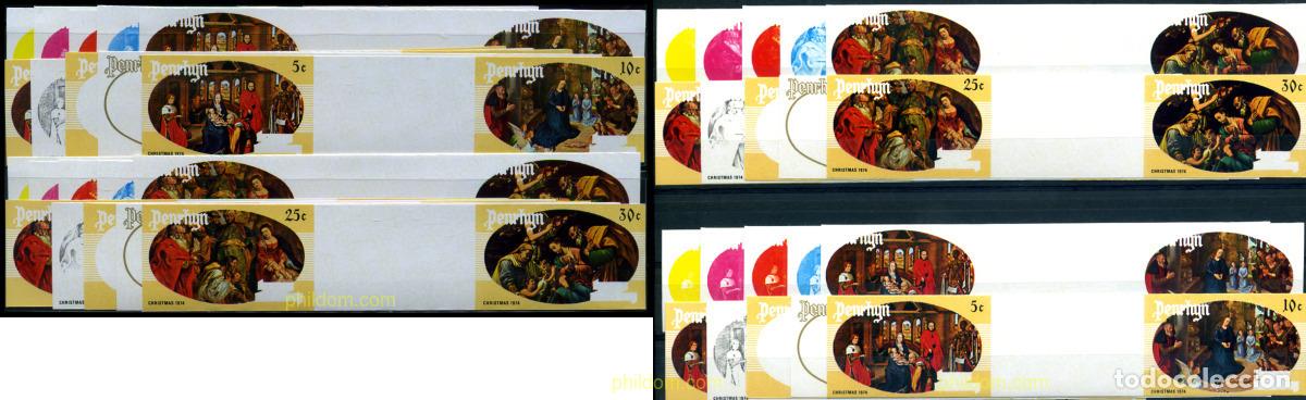 Sellos: 221084 MNH PENRHYN 1974 NAVIDAD